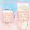 100Pcs Daisy Flower Paper Baking Cups Pink White Floral Cupcake Wrappers Scalloped Edge Cupcake Muffin Cases for Spring Birthday Party Supplies